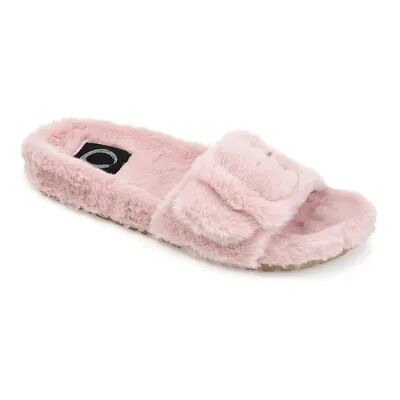 Journee Collection Shadow Women's Slippers, Size: 10, Light Pink