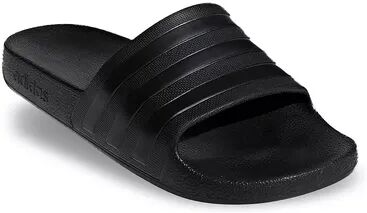 adidas Adilette Aqua Women's Slide Sandals, Size: M9W10, Black