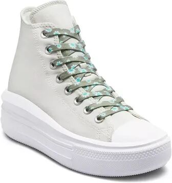 Converse Chuck Taylor All Star Move Hi Women's Platform Sneakers, Size: 8.5, White