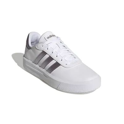 adidas Court Platform Women's Lifestyle Skateboarding Shoes, Size: 8, White