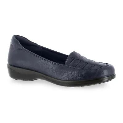 Easy Street Genesis Women's Comfort Slip-On Shoes, Size: 10 Ww, Blue