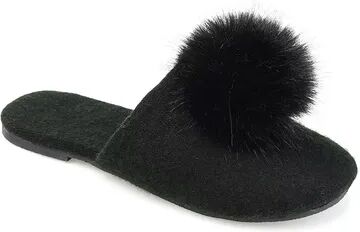 Journee Collection Nightfall Women's Slippers, Size: 11, Black