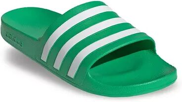 adidas Adilette Aqua Women's Slide Sandals, Size: M8W9, Green