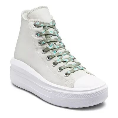 Converse Chuck Taylor All Star Move Hi Women's Platform Sneakers, Size: 9, White