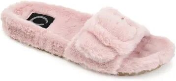 Journee Collection Shadow Women's Slippers, Size: 9, Light Pink