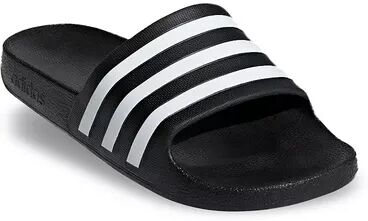 adidas Adilette Aqua Women's Slide Sandals, Size: M10W11, Black