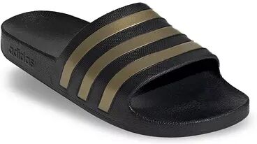 adidas Adilette Aqua Women's Slide Sandals, Size: M10W11, Black