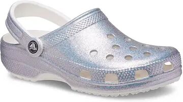 Crocs Classic Glitter II Women's Clogs, Size: M9W11, Beige Over