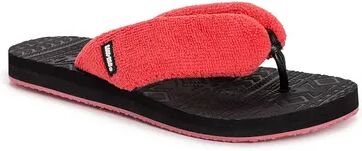 LUKEES by MUK LUKS Women's Sand Lot Thong Flip-Flop Sandals, Size: 10, Pink