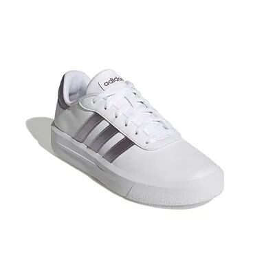 adidas Court Platform Women's Lifestyle Skateboarding Shoes, Size: 9, White