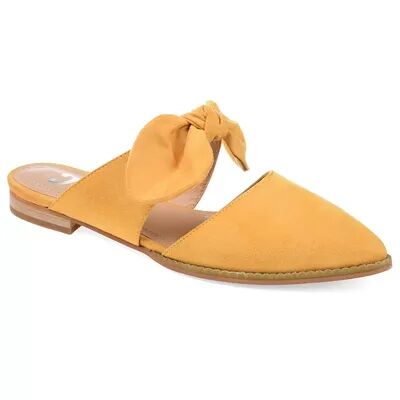 Journee Collection Telulah Women's Mules, Size: 11, Yellow