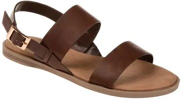 Journee Collection Lavine Women's Sandals, Size: 8.5, Brown