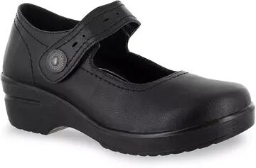 Easy Street Easy Works Letsee Women's Work Mary Jane Shoes, Size: 11 Ww, Black