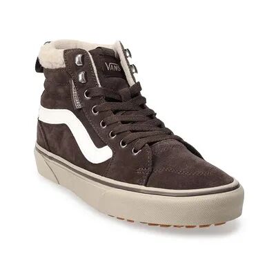 Vans Filmore Hi VansGuard Women's Suede High-Top Shoes, Size: Medium (6.5), Med Brown