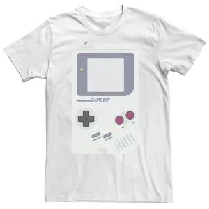 Licensed Character Men's Nintendo Game Boy Handheld Console Tee, Size: Medium, White