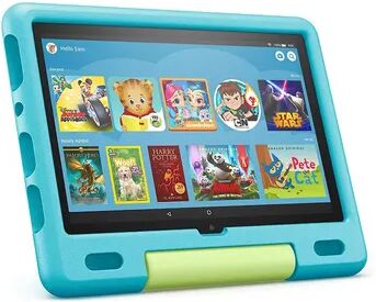 Amazon All-new Fire HD 10 Kids Tablet - 32 GB with 10.1-in. Display, Turquoise/Blue