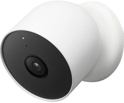 Google Nest Cam Outdoor/Indoor Security Camera with Wireless Battery - White