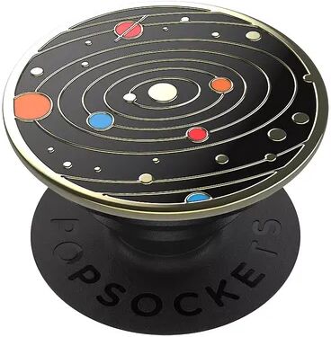 PopSockets Enamel Solar System PopGrip, Black