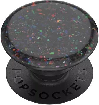 Popsockets Oil Slick Iridescent Confetti PopGrip, Black