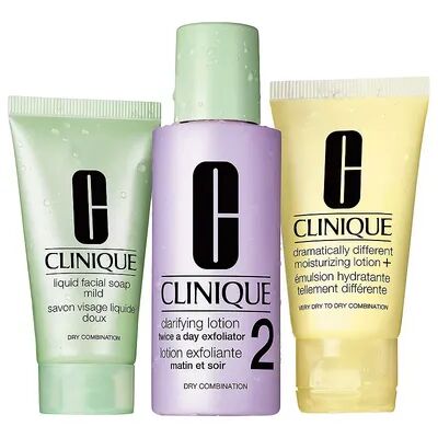 Clinique 3 Step Intro Kit Type II, Multicolor