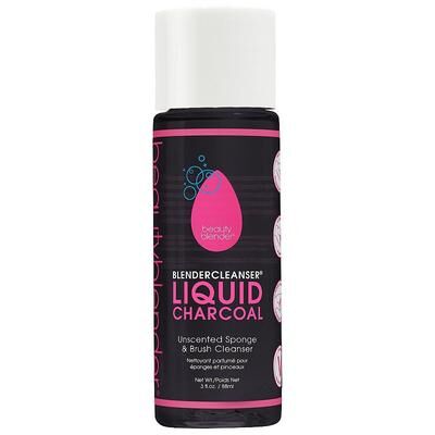 beautyblender Blendercleanser Liquid Charcoal Unscented Sponge & Brush Cleanser, Size: 3 Oz, Multicolor