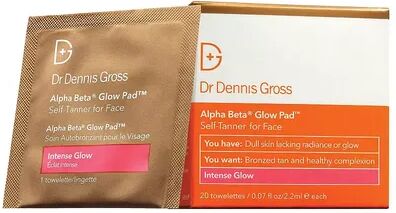 Dr. Dennis Gross Skincare Alpha Beta Intense Glow Pad Self-Tanner for Face, Size: 20 CT, Multicolor