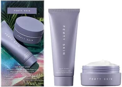 Fenty Skin The Body Duo Mini Body Scrub + Moisturizer Essentials, Multicolor