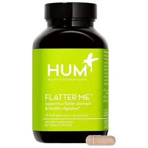 HUM Nutrition Flatter Me Digestive Enzyme Supplement, Multicolor