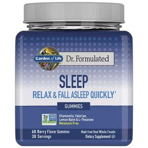 Garden of Life Dr. Formulated Sleep Gummy Supplement, Multicolor, 60 CT