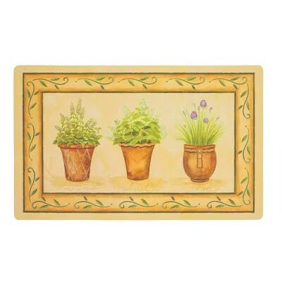 Mohawk Home Comfort Potted Herb Garden Kitchen Mat - 18'' x 30'', Multicolor, 18X30