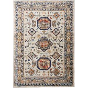 Weave & Wander Bellini Traditional Rug, Beig/Green, 8Ft Rnd