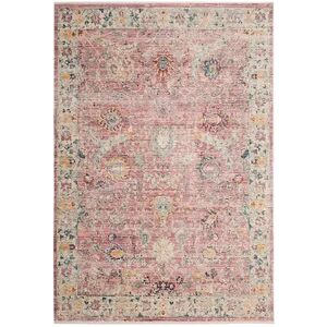 Safavieh Illusion Mya Framed Floral Rug, Red, 4X6 Ft