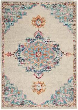 Nourison Passion Antique Multi Area Rug, Multicolor, 5X7 Ft