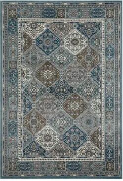 Art Carpet Abel Comfort Panel Rug, Blue, 2X4 Ft