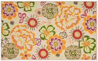 Safavieh Four Seasons Wellington Floral Indoor Outdoor Rug, Multicolor, 2X4 Ft