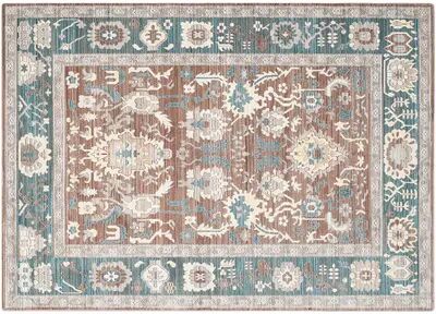 Safavieh Valencia Phillippa Framed Floral Rug, Multicolor, 4X6 Ft