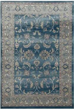 Art Carpet Abel Scrollwork Rug, Blue, 7X9 Ft