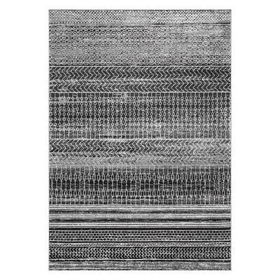 nuLOOM Nova Stripes Rug, Grey, 3X5 Ft