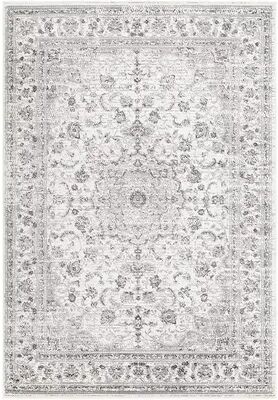 Decor 140 Dulce Border Rug, Grey, 8X10