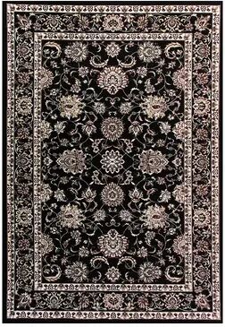 Art Carpet Abel Border Rug, Black, 7X9 Ft