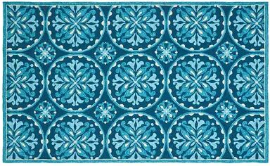 Safavieh Four Seasons Medallions Indoor Outdoor Rug, Multicolor, 2.5X4 Ft