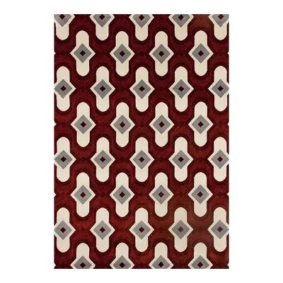 Art Carpet Taree Protector Rug, Red, 2X4 Ft
