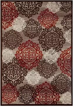 Art Carpet Noviton Day Dreaming Rug, Brown, 4X6 Ft