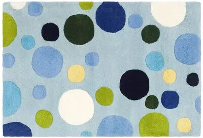 Safavieh Soho Polka Dot Wool Rug, Blue, 3.5X5.5 Ft