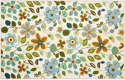 Safavieh Four Seasons Jasper Floral Indoor Outdoor Rug, Multicolor, 2.5X4 Ft