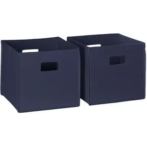 RiverRidge Kids Storage Bin 2-piece Set, Blue, Furniture