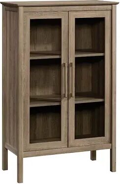 Sauder Anda Norr Display Storage Cabinet, Brown