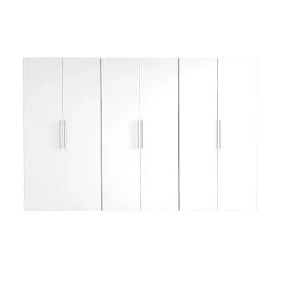 Prepac HangUps K 108-in. Storage Cabinet 3-piece Set, White