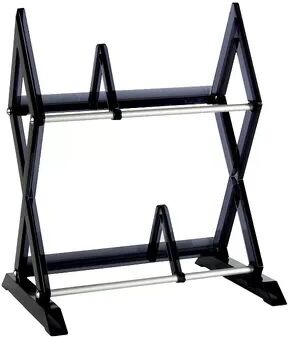 Atlantic Mitsu 2-Shelf 36 DVD Media Rack, Multicolor