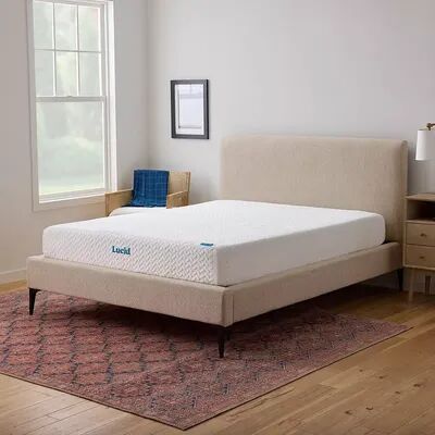 Lucid Dream Collection 10-in. Memory Foam Mattress, Size: California King, White